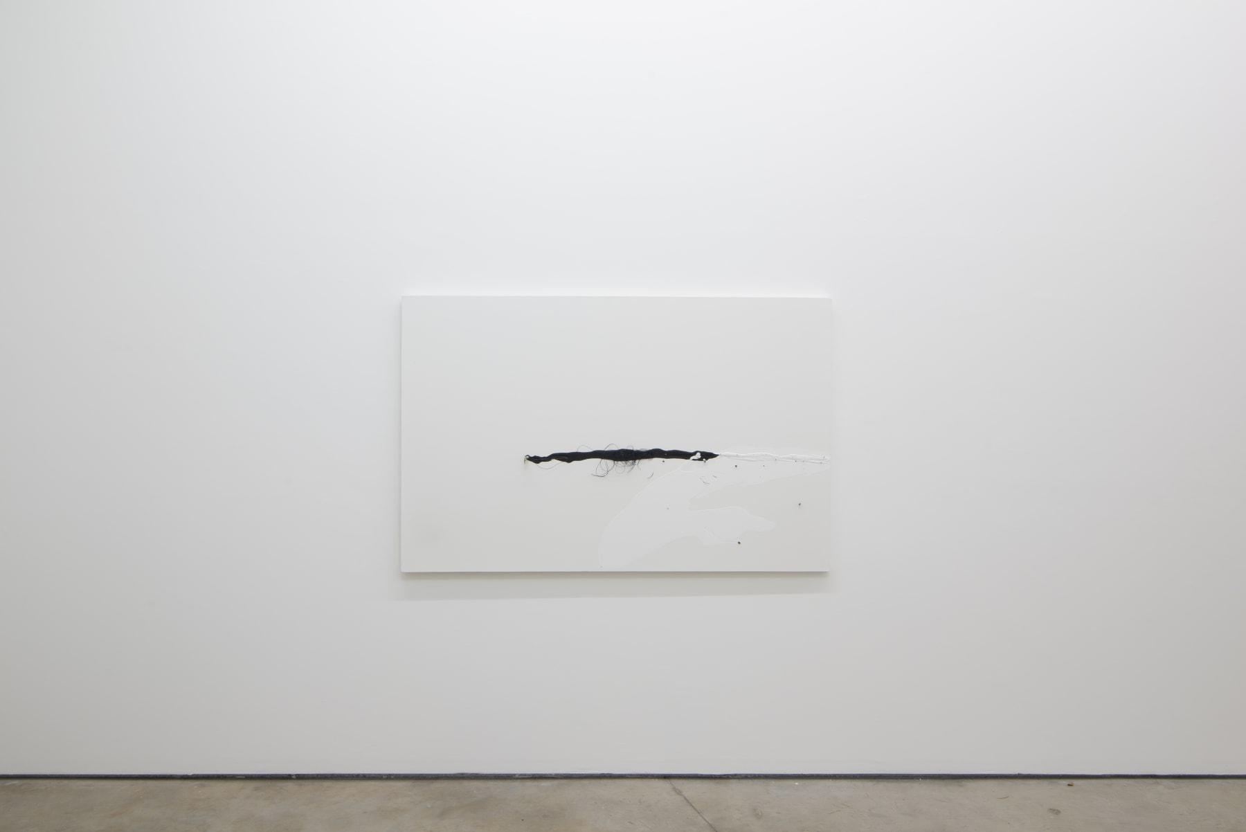Liliana Porter, Untitled with Black and White Paint, 2008