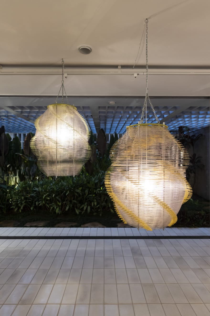 Jorge Pardo, Sem título, longo 4 | Untitled, long 4, 2019