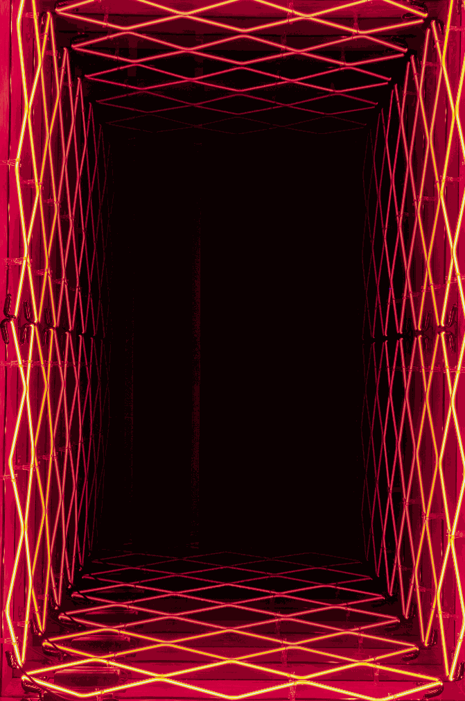 Iván Navarro, Diamante (Vermelho) | Diamond (Red), 2020