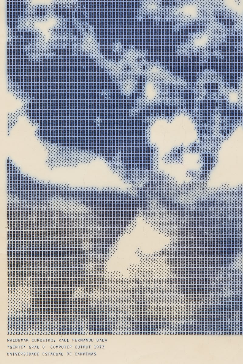 Waldemar Cordeiro, Gente, Grau 0, 1972