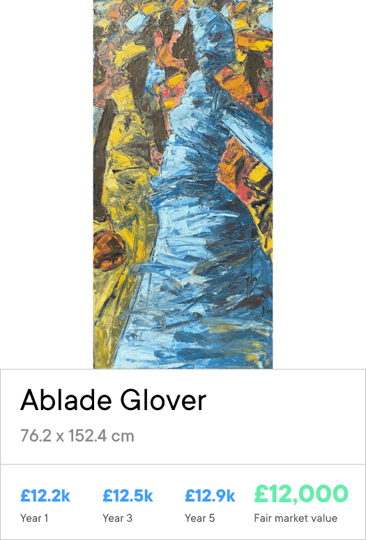 Ablade Glover, Blue Profile, 2014