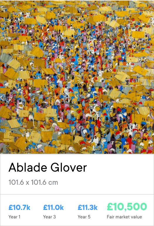 Ablade Glover, Market Scenes, 2014