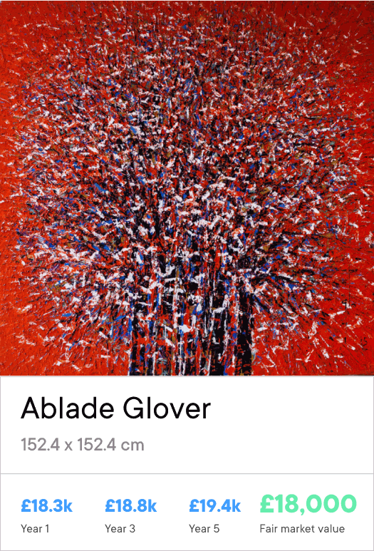 Ablade Glover, Red Forest, 2015