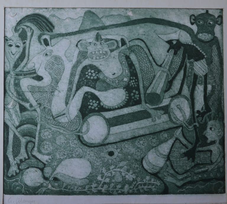 George Lilanga, Untitled