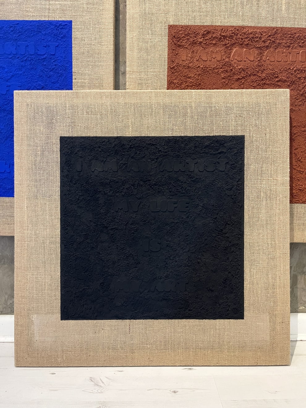 'LIFE IS ART' , Charcoal