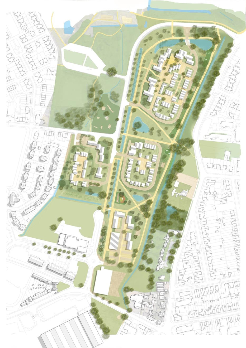 Garrison Gardens, Garrison Gardens Location Plan, 2020