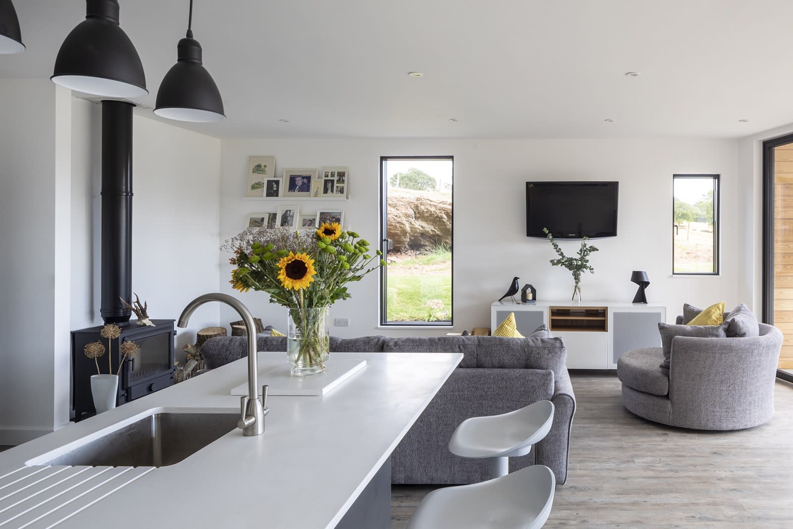 Barn House, Barn House Interior 01, 2018