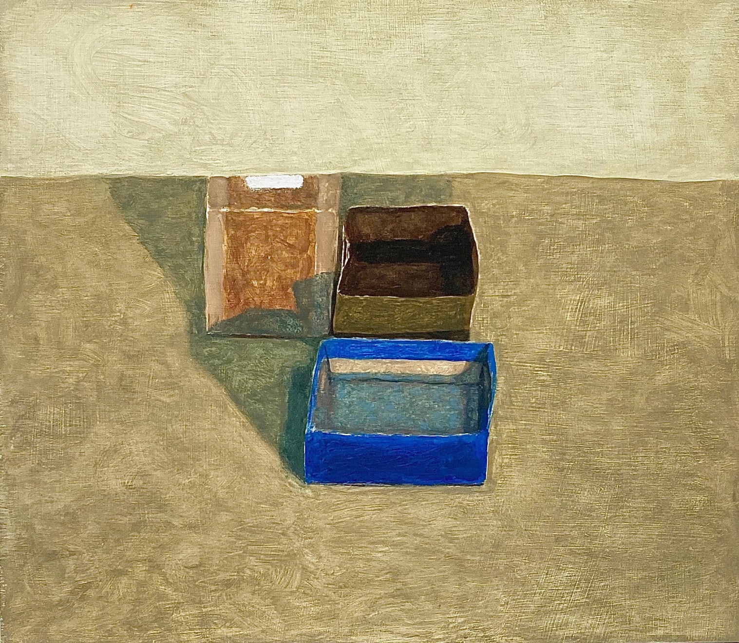 small blue box, 2021