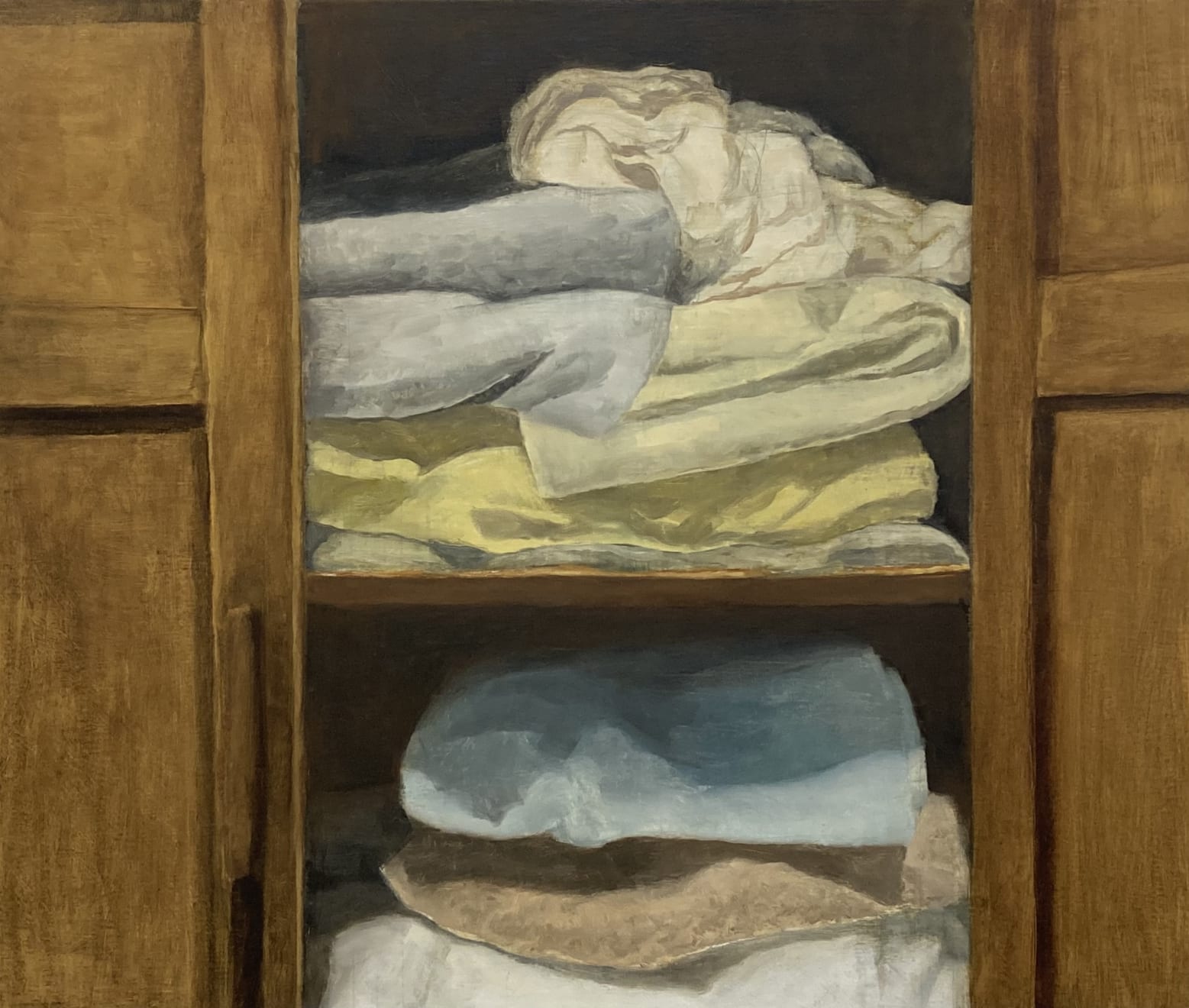 Portrait of the female artist as a linen cupboard , 2022