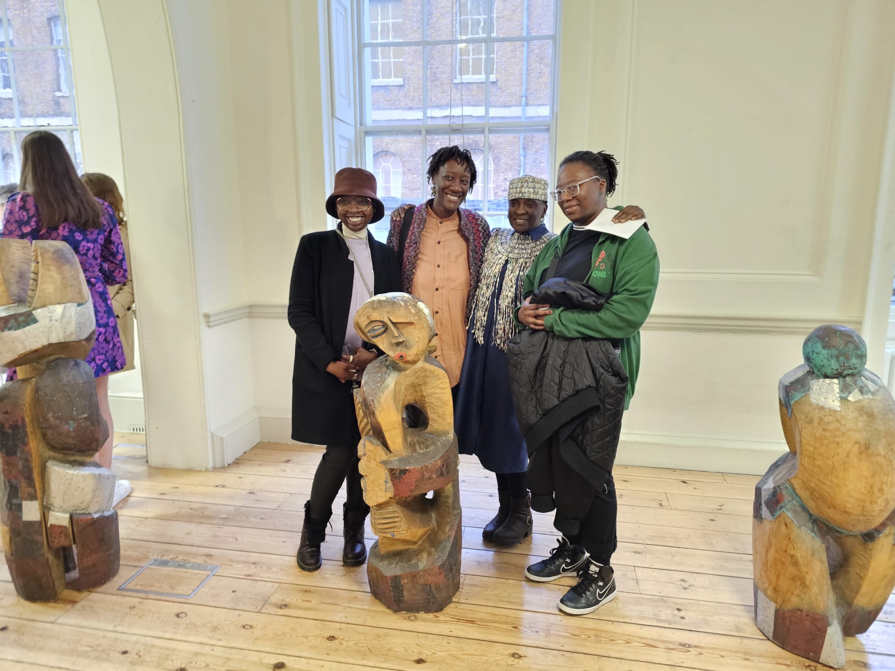 Dr Lilian Mary Nabulime at her exhibition - EMBODYING SOCIAL BEING | Photos & Videos & Exhibitions | Almas Art Foundation | Somerset House
