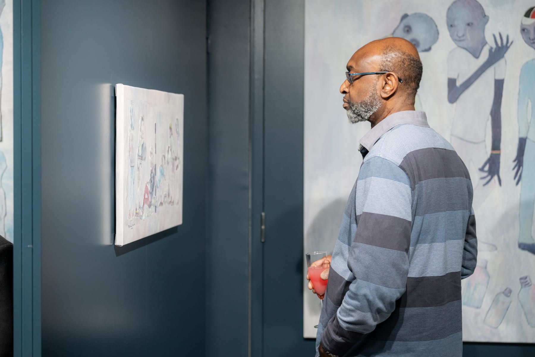 Richard Kimathi - Heaven is Dry Exhibition Works | Photos & Videos & Exhibitions | Almas Art Foundation