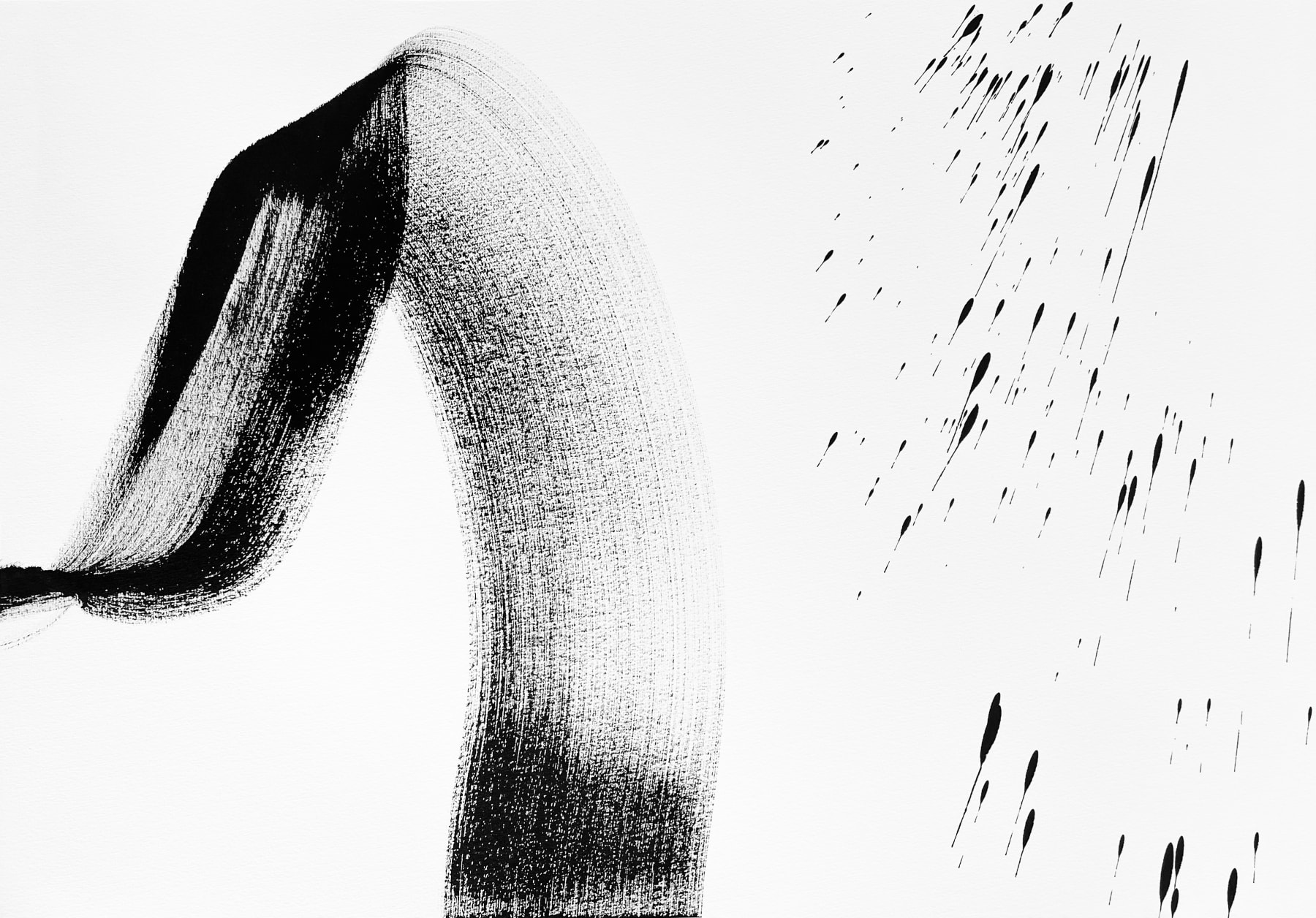 William-Josh Beck, Spring rain in Nishiaizu #5, 2024