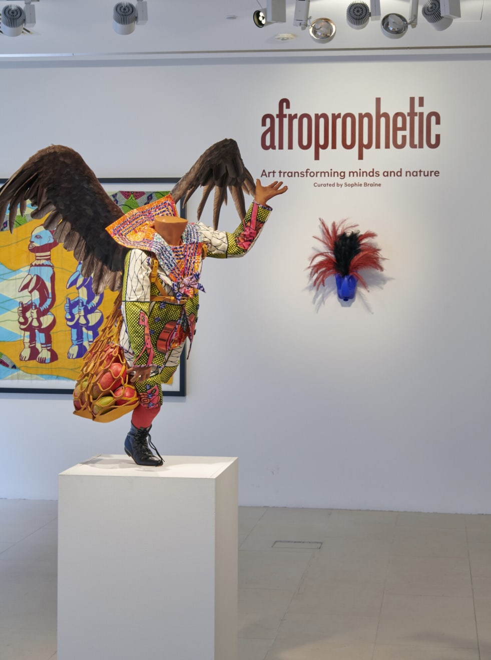 'Afroprophetic; Art transforming minds and nature' exhibition at Christie's, London, 2023