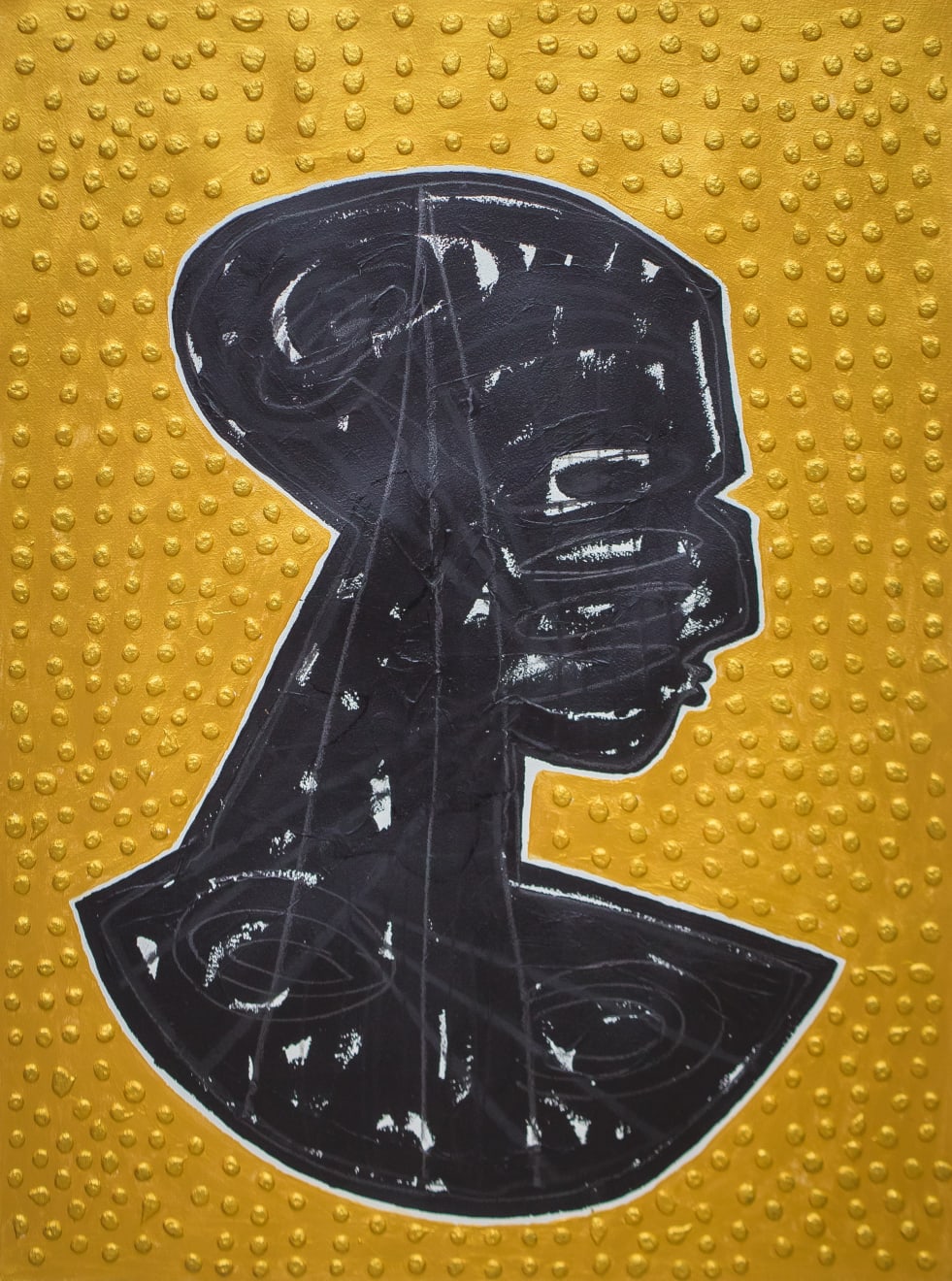 GBOLAHAN AYOOLA, One look into the past (Sankofa), 2021
