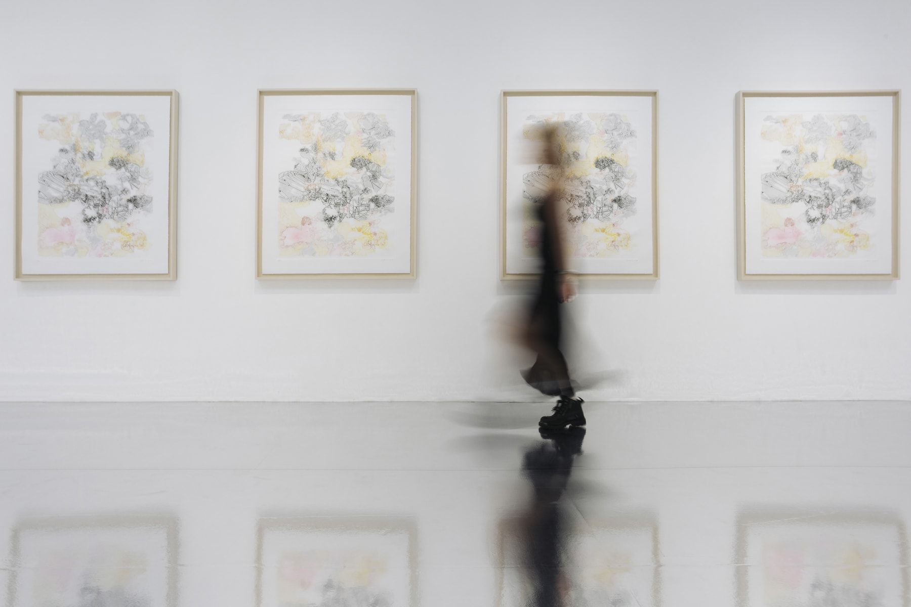 Installation view, Lee Bul: Prints, STPI – Creative Workshop & Gallery, Singapore.