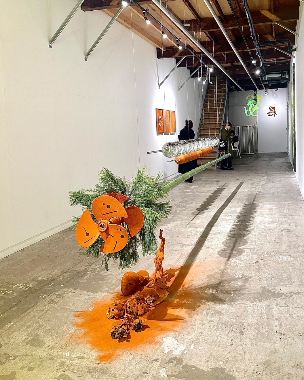 Installation view, Minouk Lim: Hyper Yellow, Komagome SOKO, Tokyo.