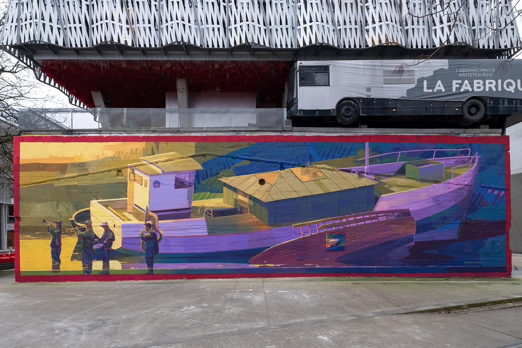 Matthieu Pommier, Le Mur Nantes, Plus de couleurs, Le Feuvre Roze