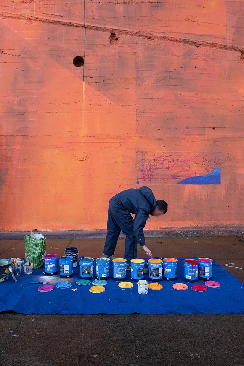 Matthieu Pommier, Le Mur Nantes, Plus de couleurs, Le Feuvre Roze