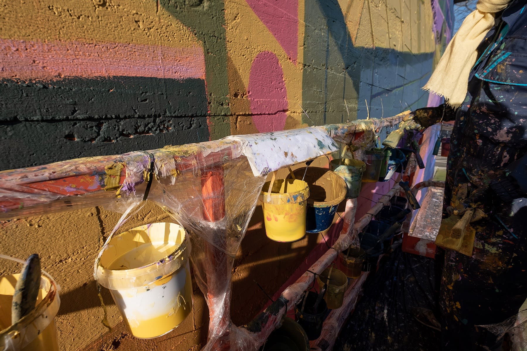 Matthieu Pommier, Le Mur Nantes, Plus de couleurs, Le Feuvre Roze