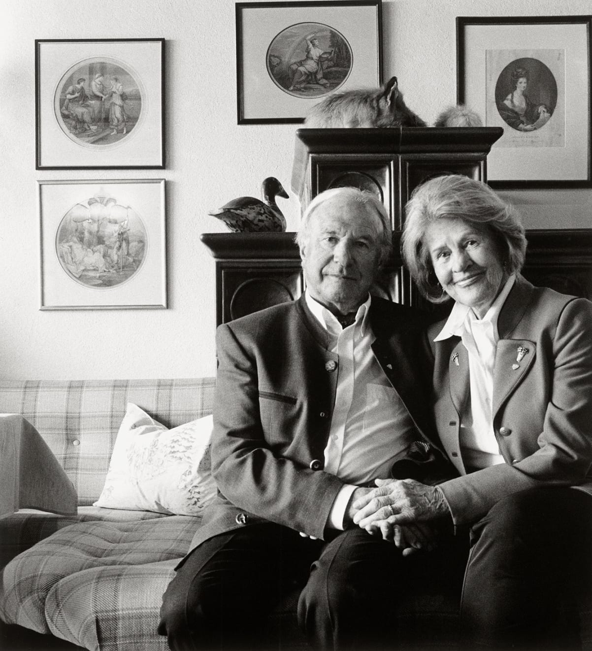 Konrad Rufus Müller, Isolde und Hubert Schwärzler, 2019