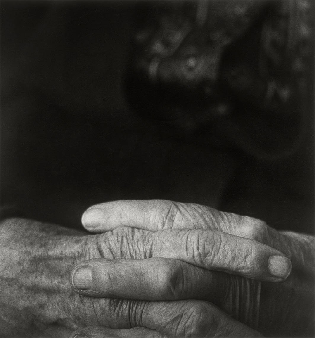 Konrad Rufus Müller, Maria Schneider - Studie Hände, 1994
