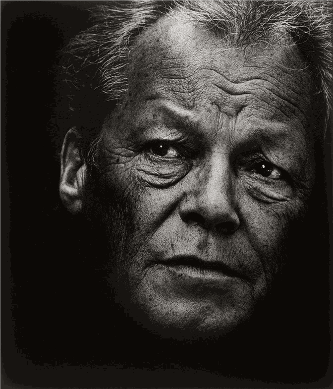 Konrad Rufus Müller, Willy Brandt, 1977