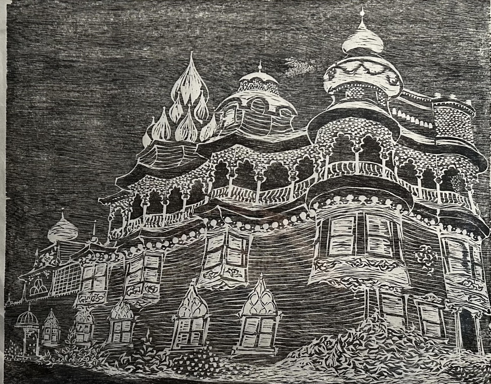 LaVerne Krause (1924-1987), Rococo Night, San Francisco