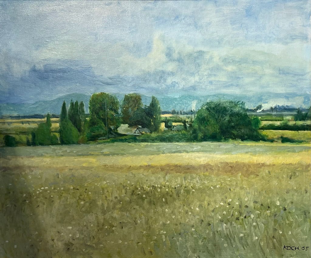 Ed Koch (1937-2018), Mid-Century N.W. Landscape, 1965