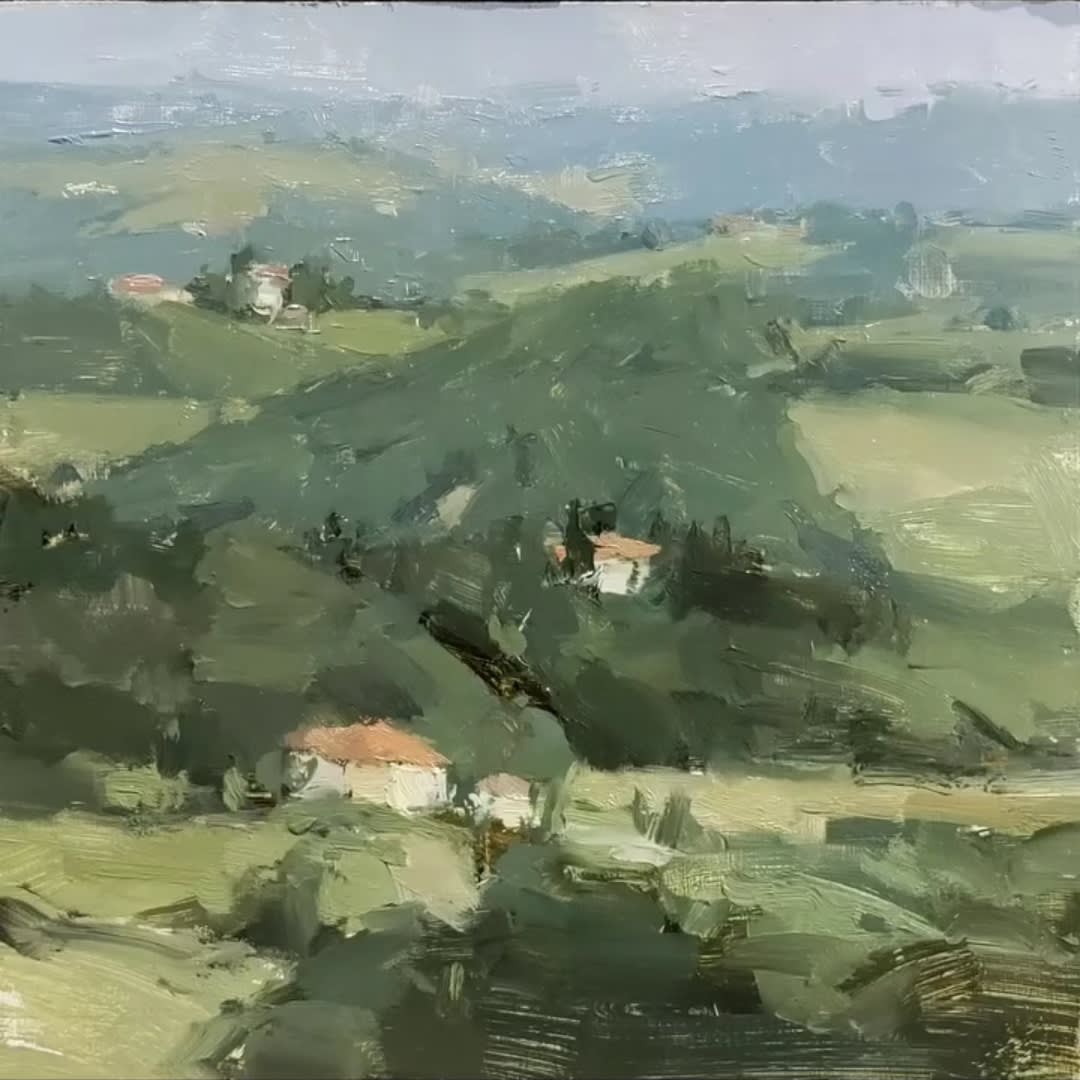 James Kroner, Rolling Hills in Tuscany #1
