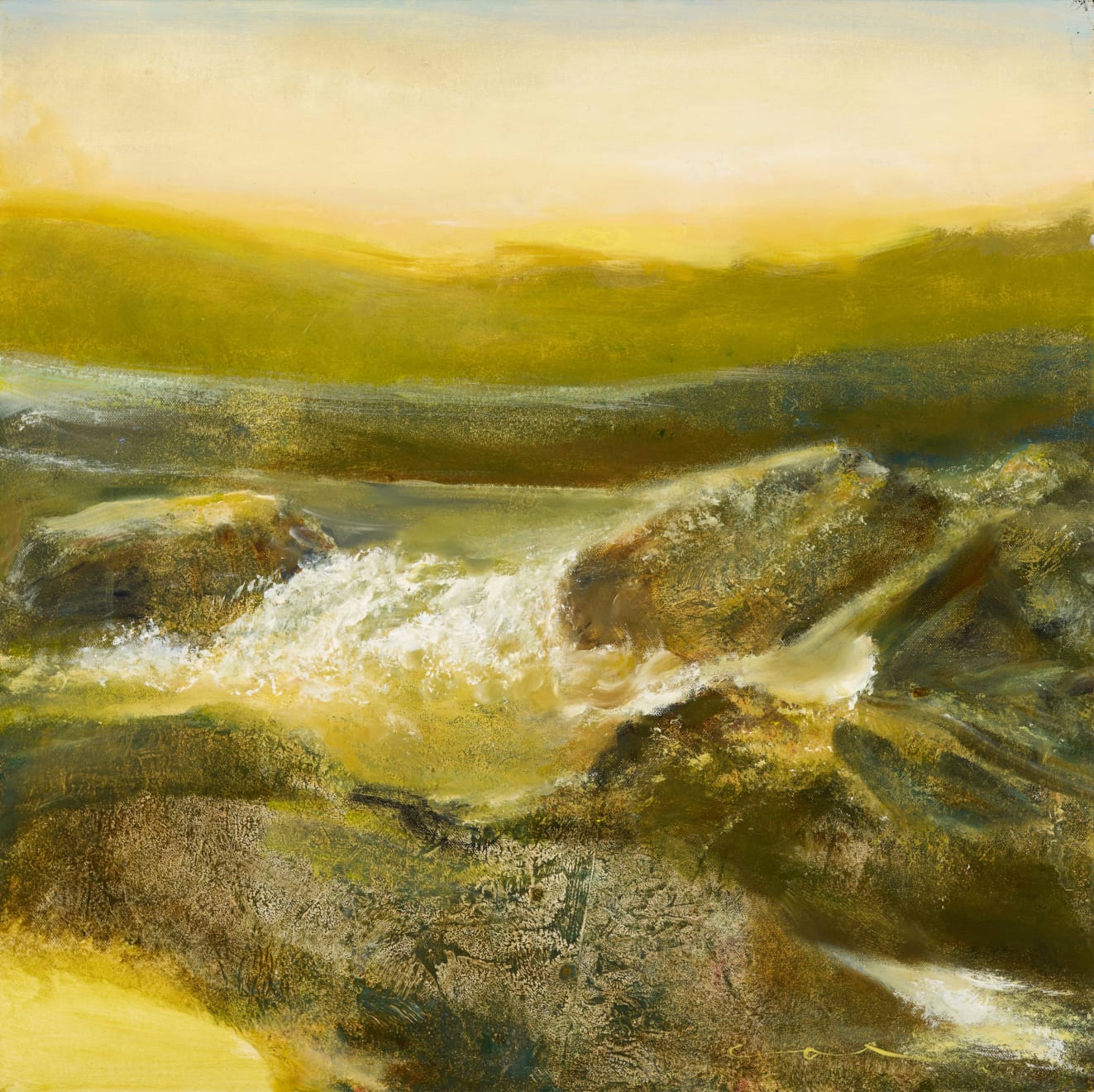 Margaret Coe, Rocks and Water, 2024