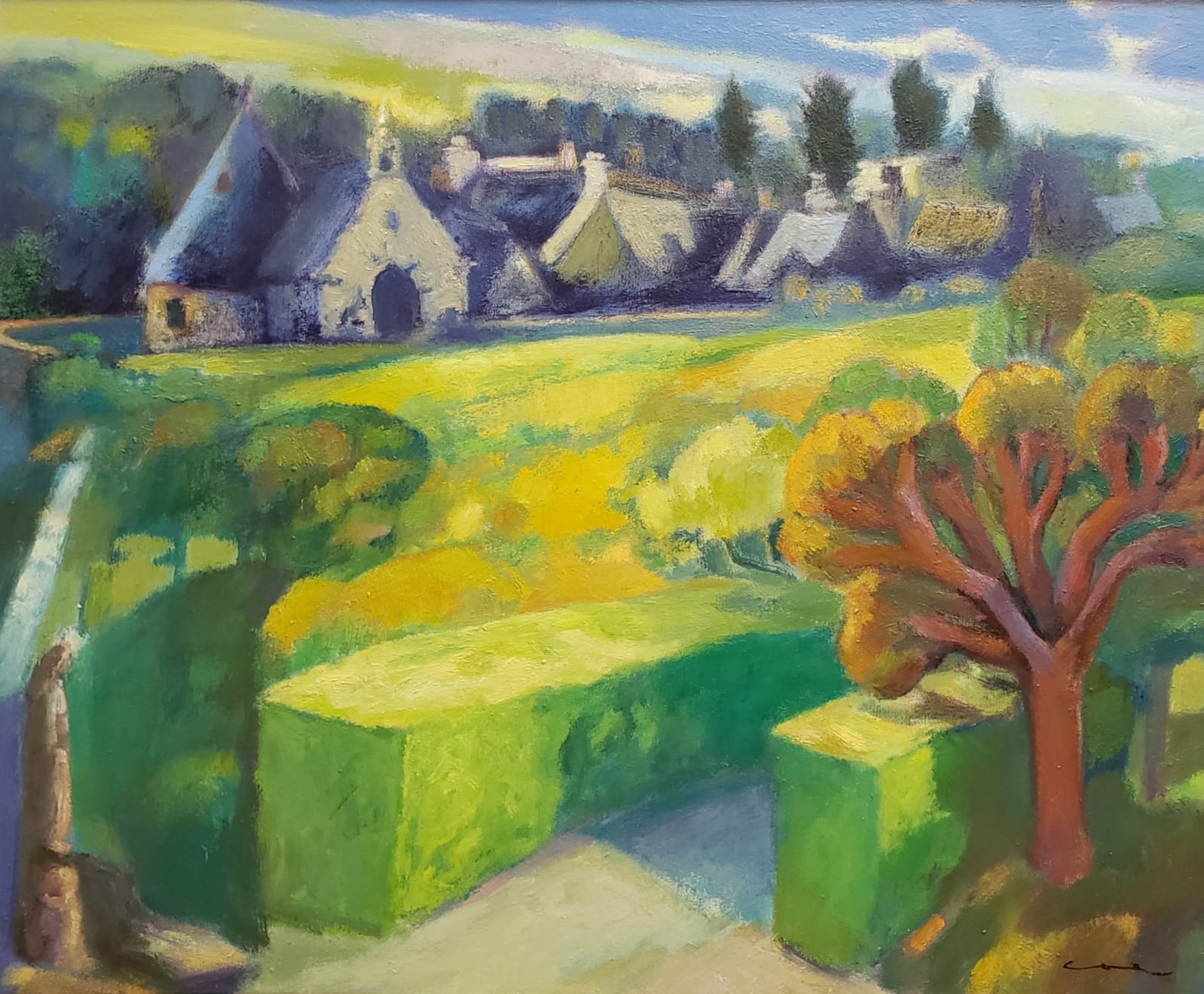 MARGARET COE, View from the Garden, 2006