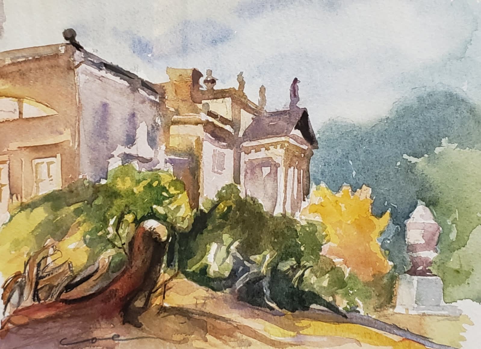 MARGARET COE, In England #4, 2014