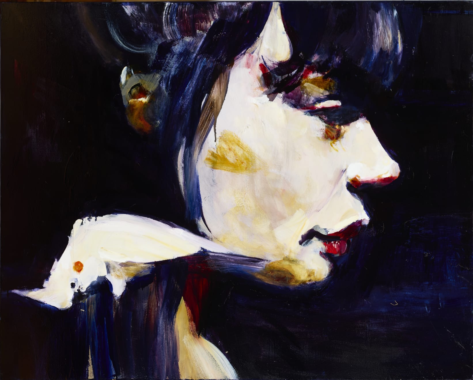 Adam Grosowsky, Girl with Cockatiel