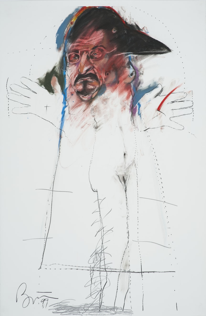 Rick Bartow (1946-2016), Raven Gift, 1999