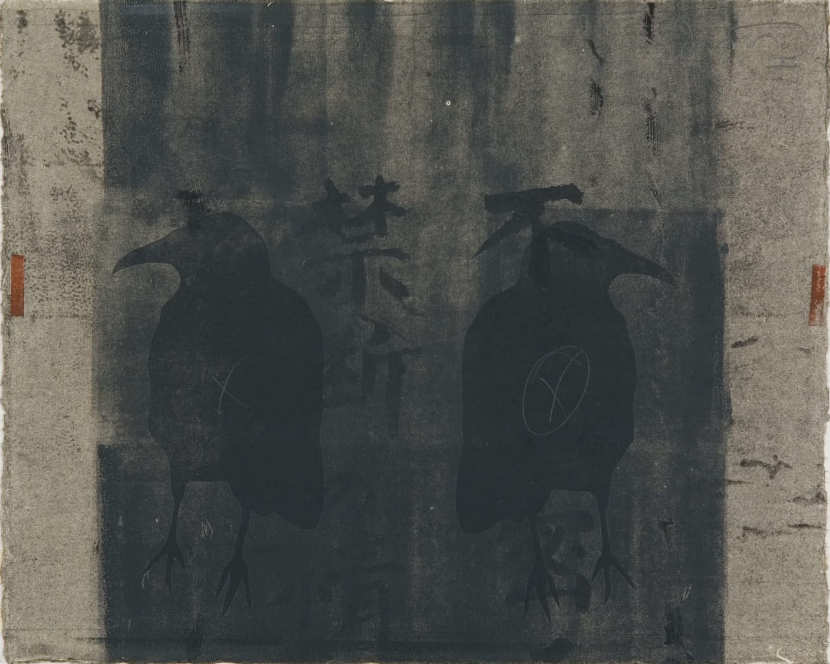 Rick Bartow (1946-2016), Crow's Conflict, 2007