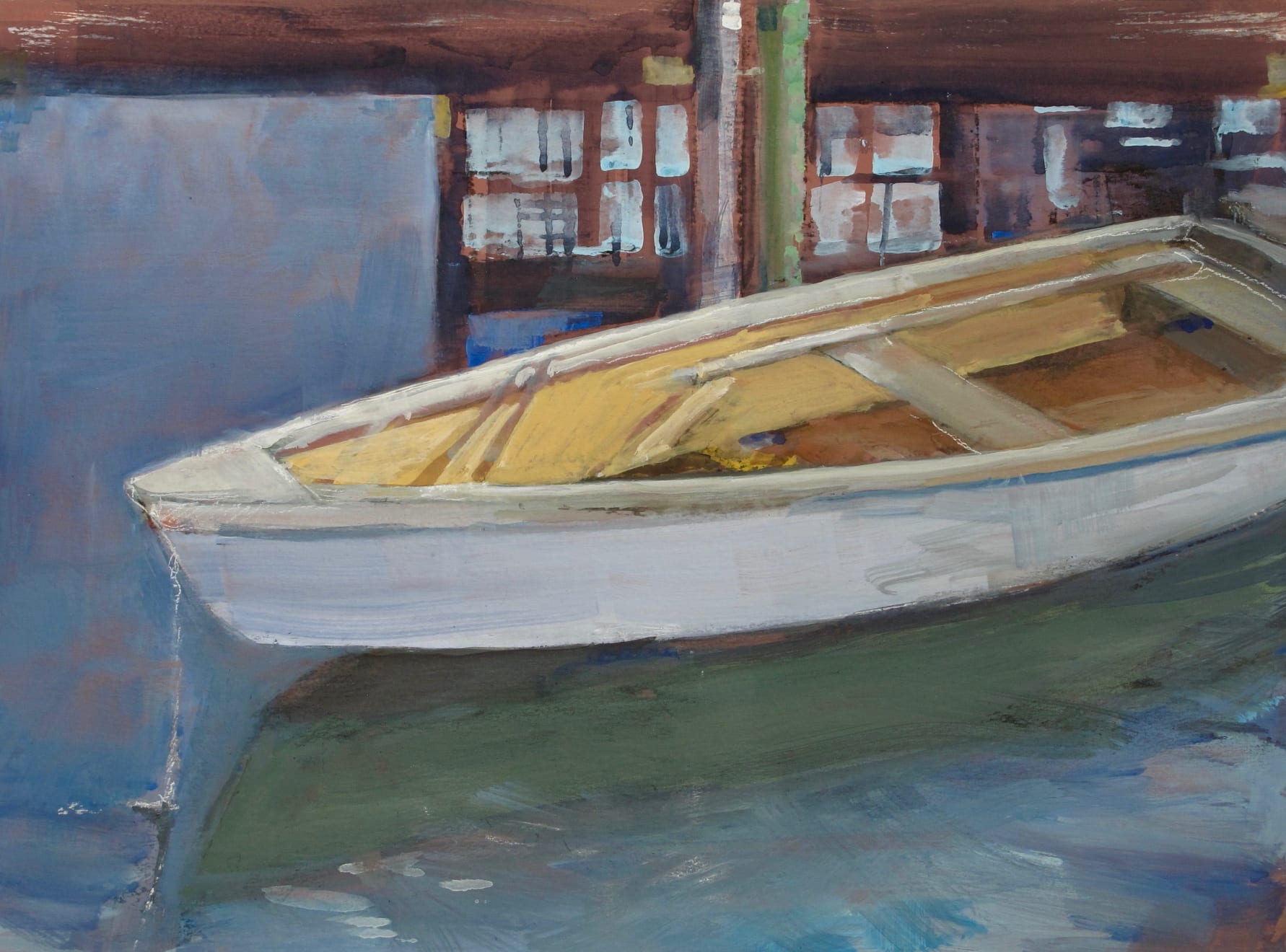 Bets Cole, Winter Harbor Rowboat
