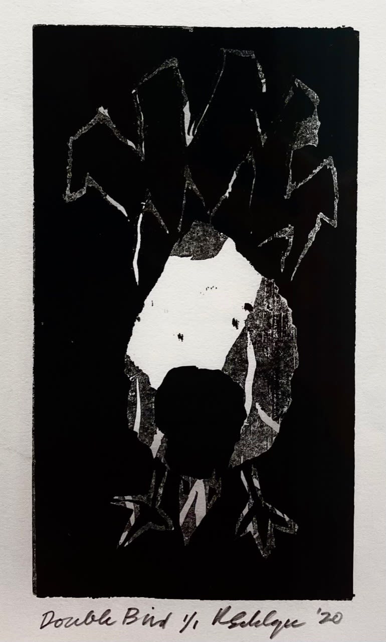 ROBERT SCHLEGEL (1947-2021), Double Bird, 2020