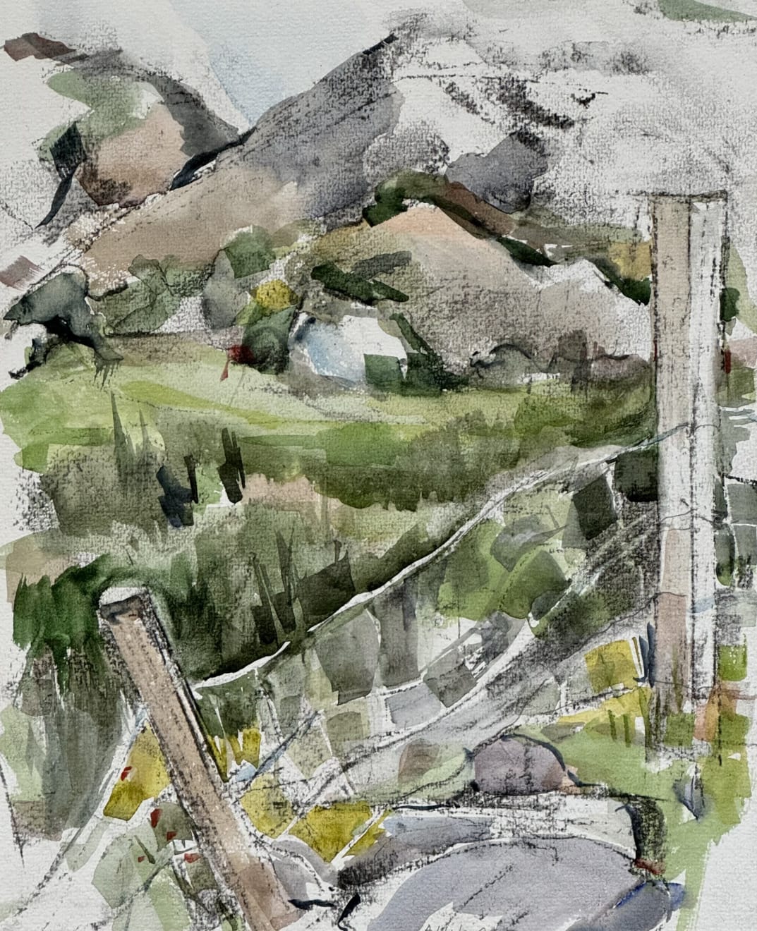 Bets Cole, Irish Countryside