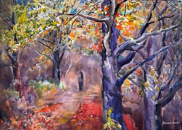 HUMBERTO GONZALEZ, Autumn Walk: Hoyt Arbortetum