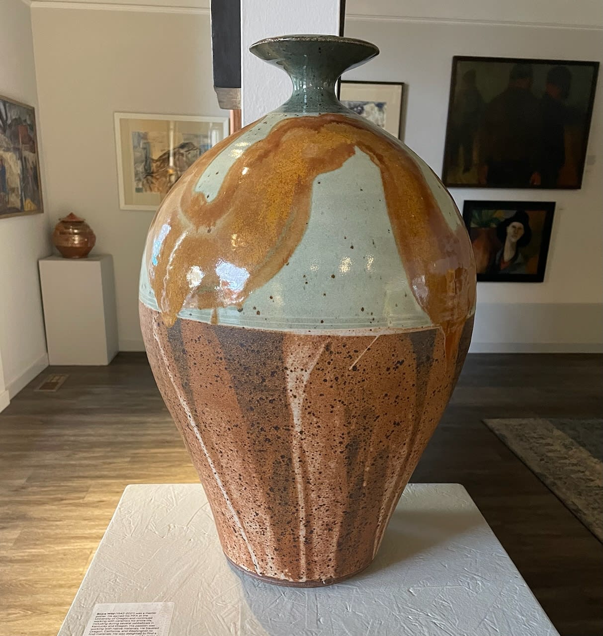 Bruce Wild (1942-2021), Narrow Neck Vase, 1977