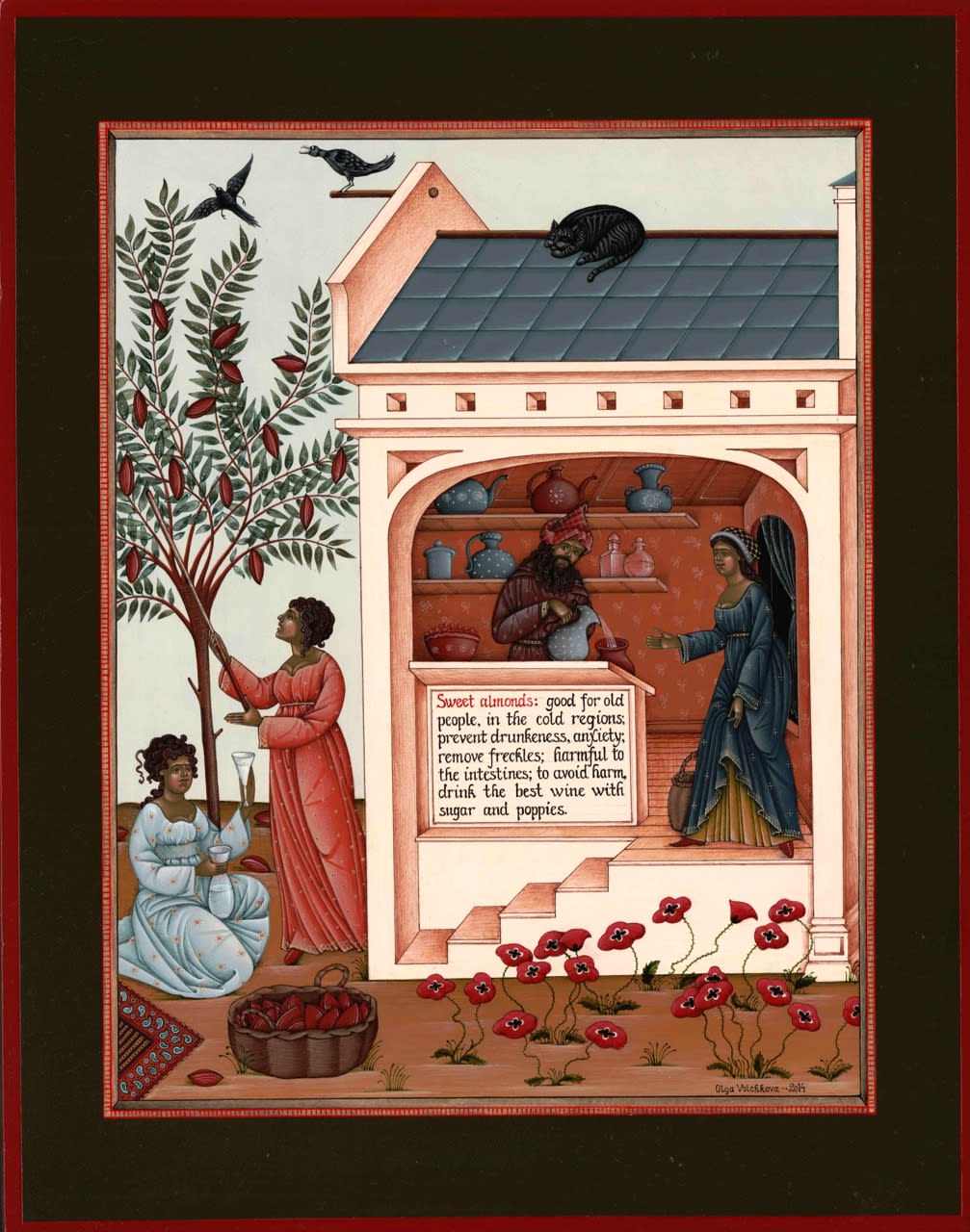 Olga Volchkova, Sweet Almonds- Print available