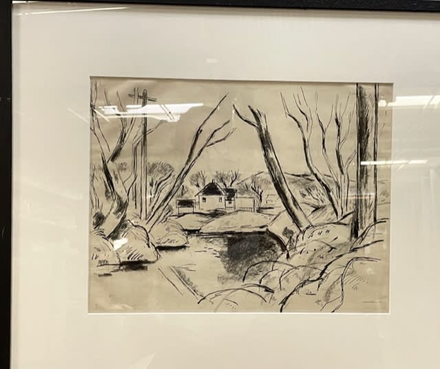 David McCosh (1903-1981), Millrace, 1940's