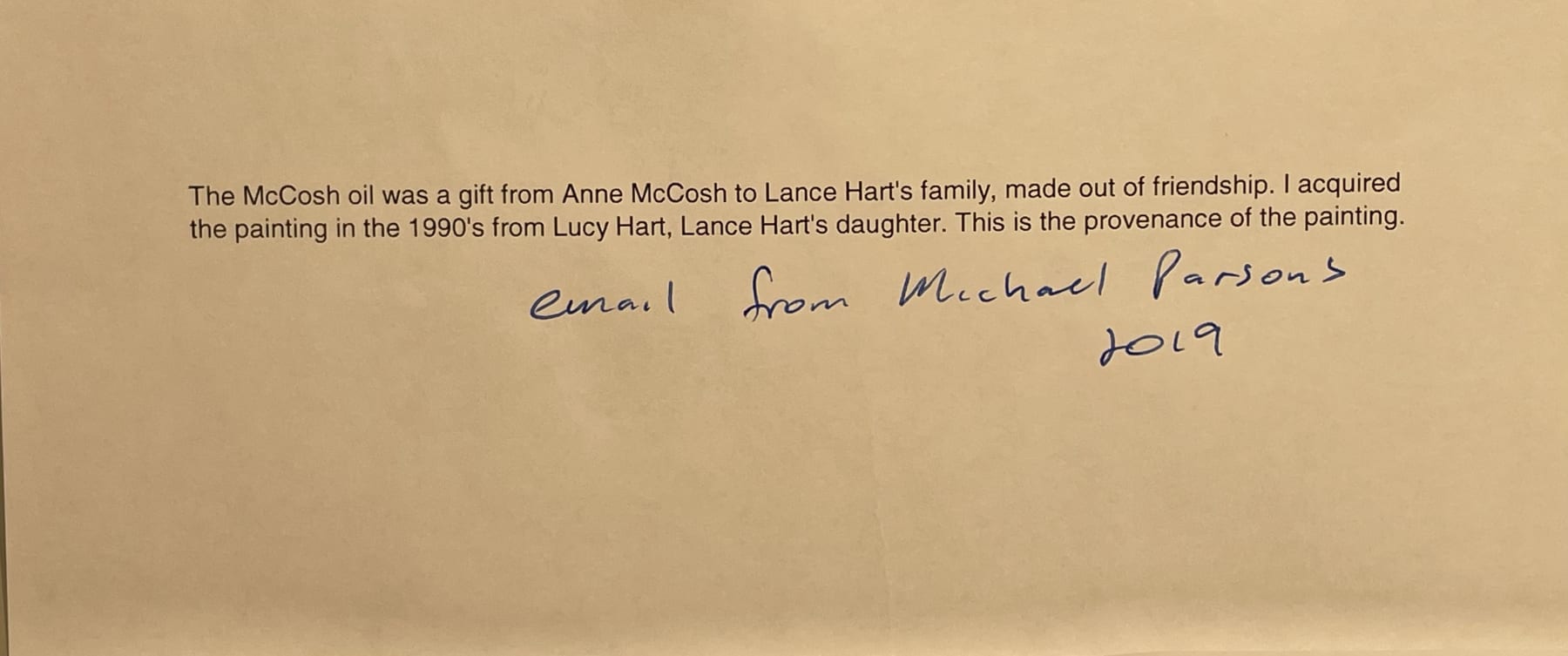 David McCosh (1903-1981), Tangled Growth , 1974