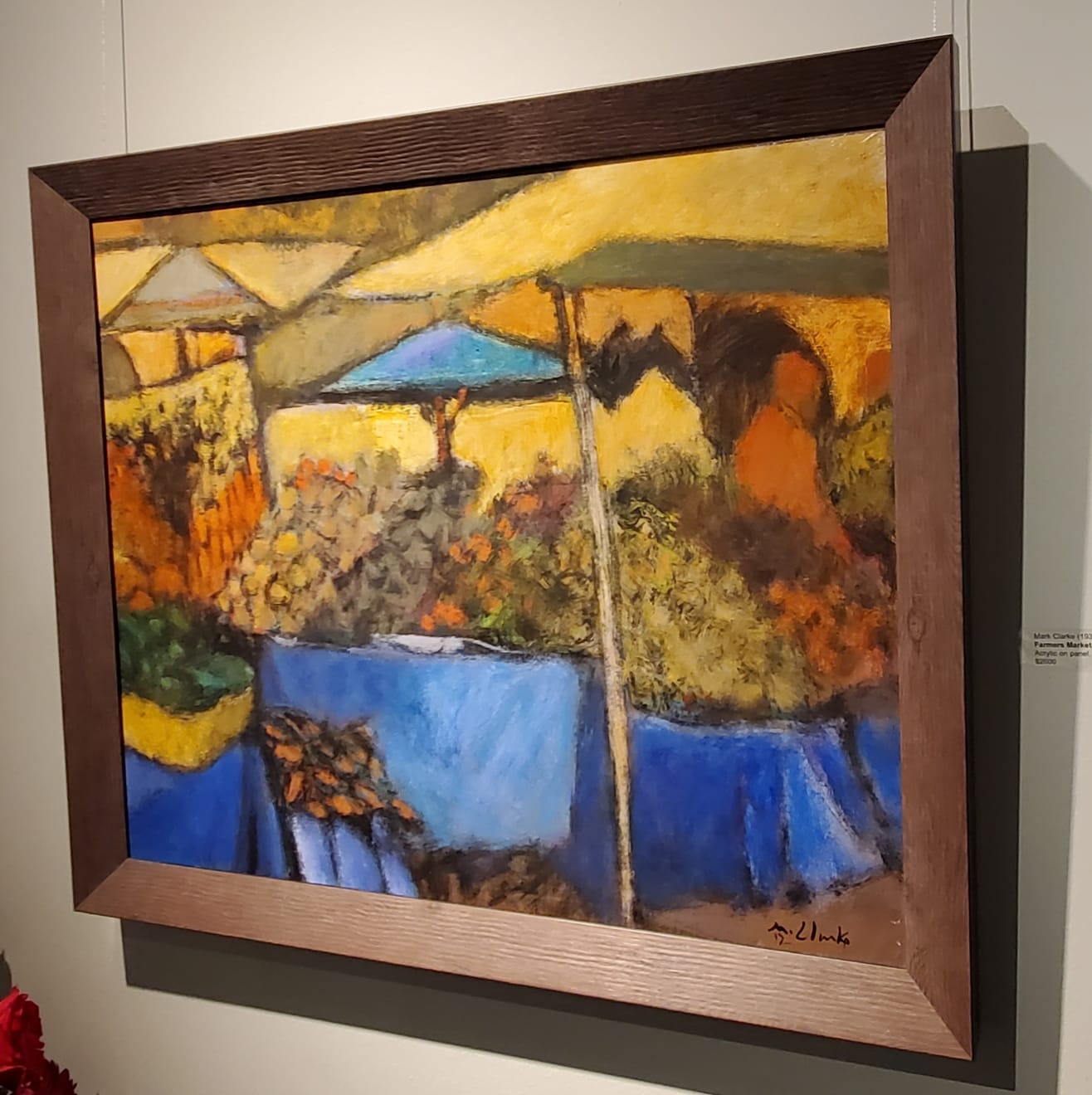 Mark Clarke (1935-2016), Farmers Market #3, 2012