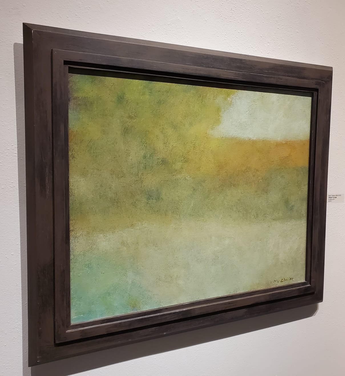 Mark Clarke (1935-2016), Distant Orange, 2014