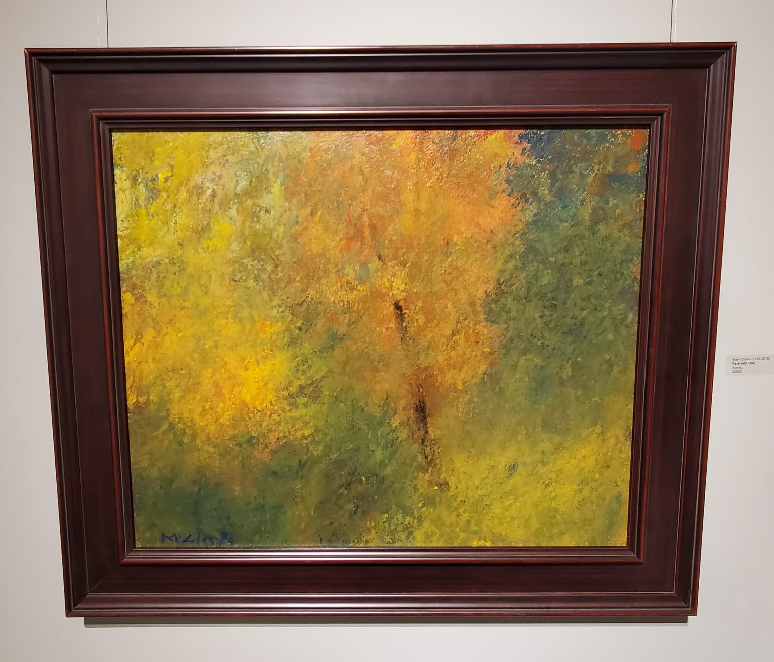 Mark Clarke (1935-2016), Park with Oak