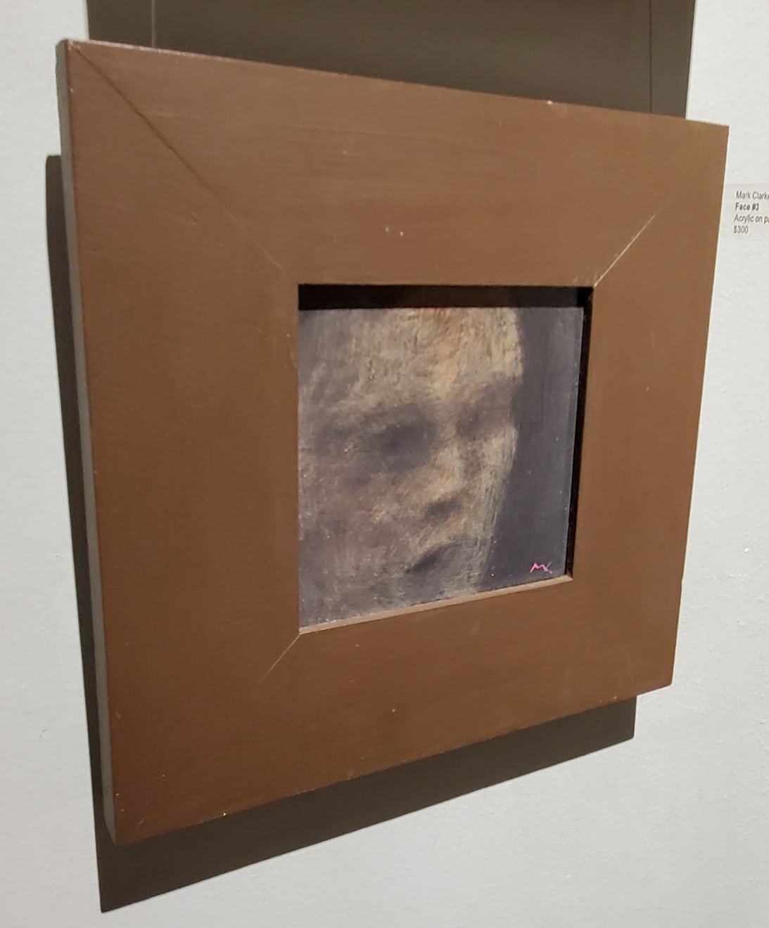 Mark Clarke (1935-2016), Face #3