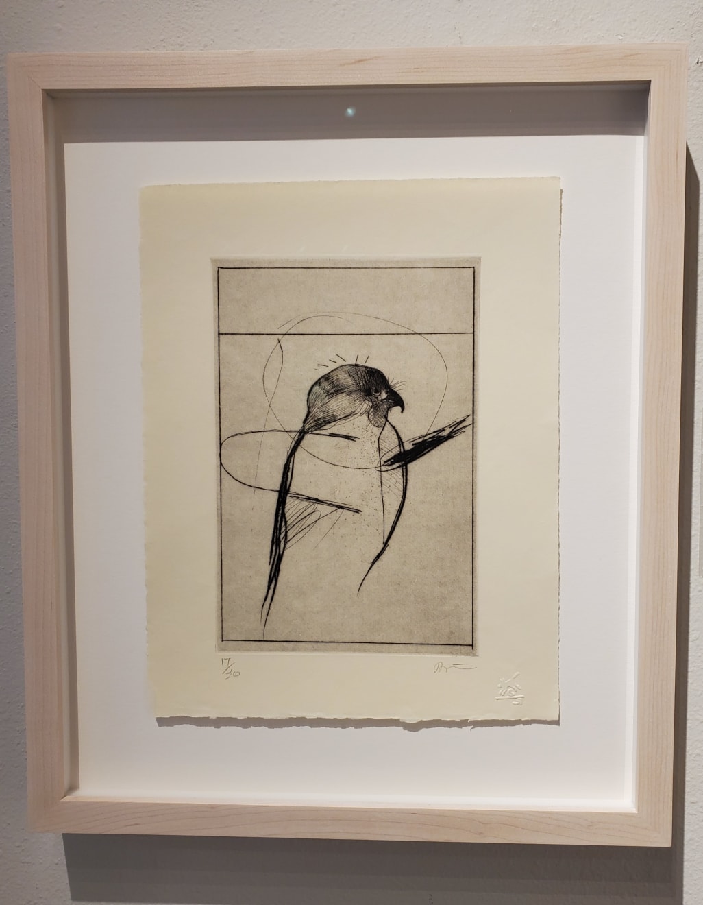 Rick Bartow (1946-2016), Little Hawk, 2000