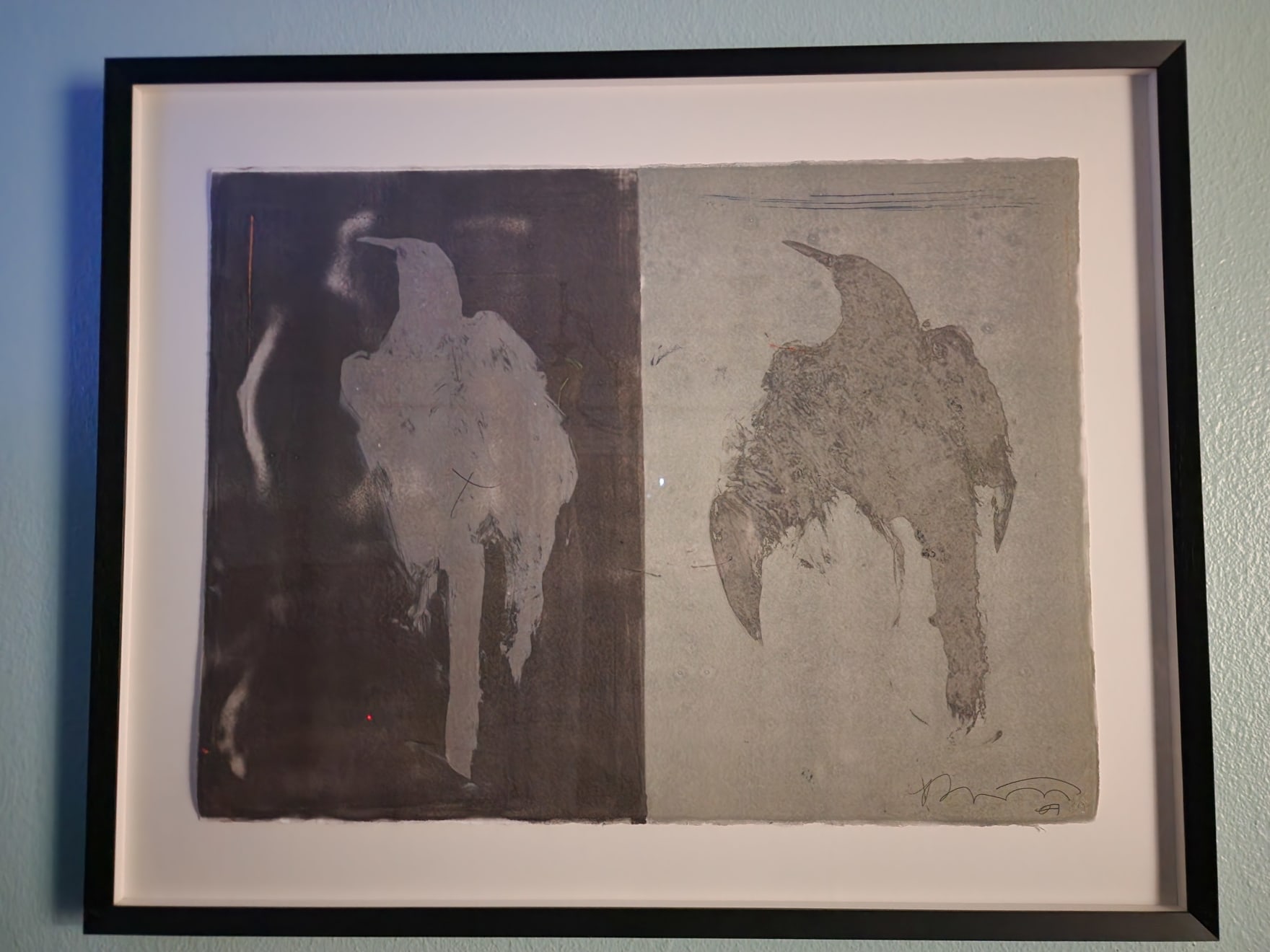 Rick Bartow (1946-2016), Crow’s Flight in Shadows, 2007