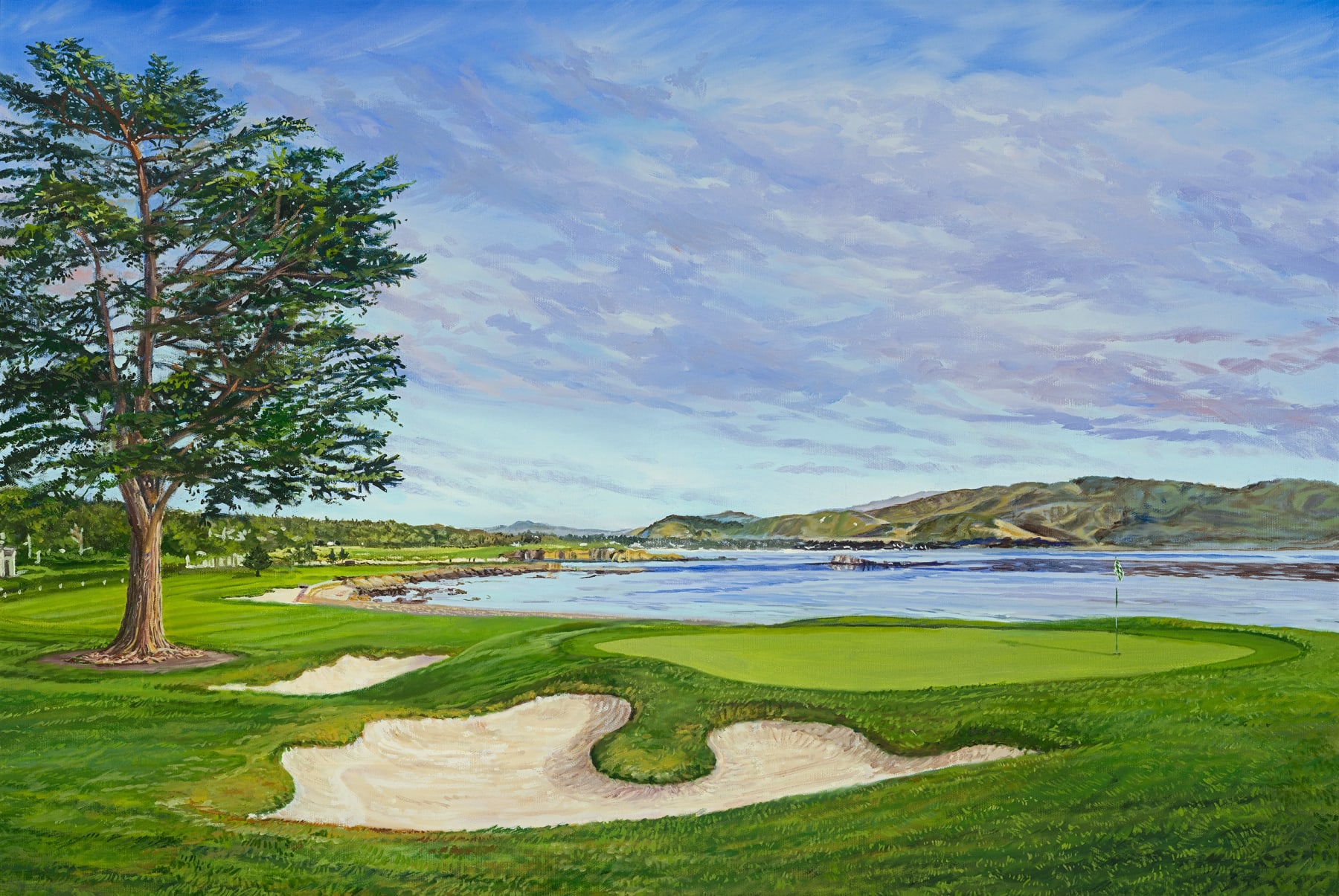 The Eighteenth Hole - Pebble Beach Golf Links